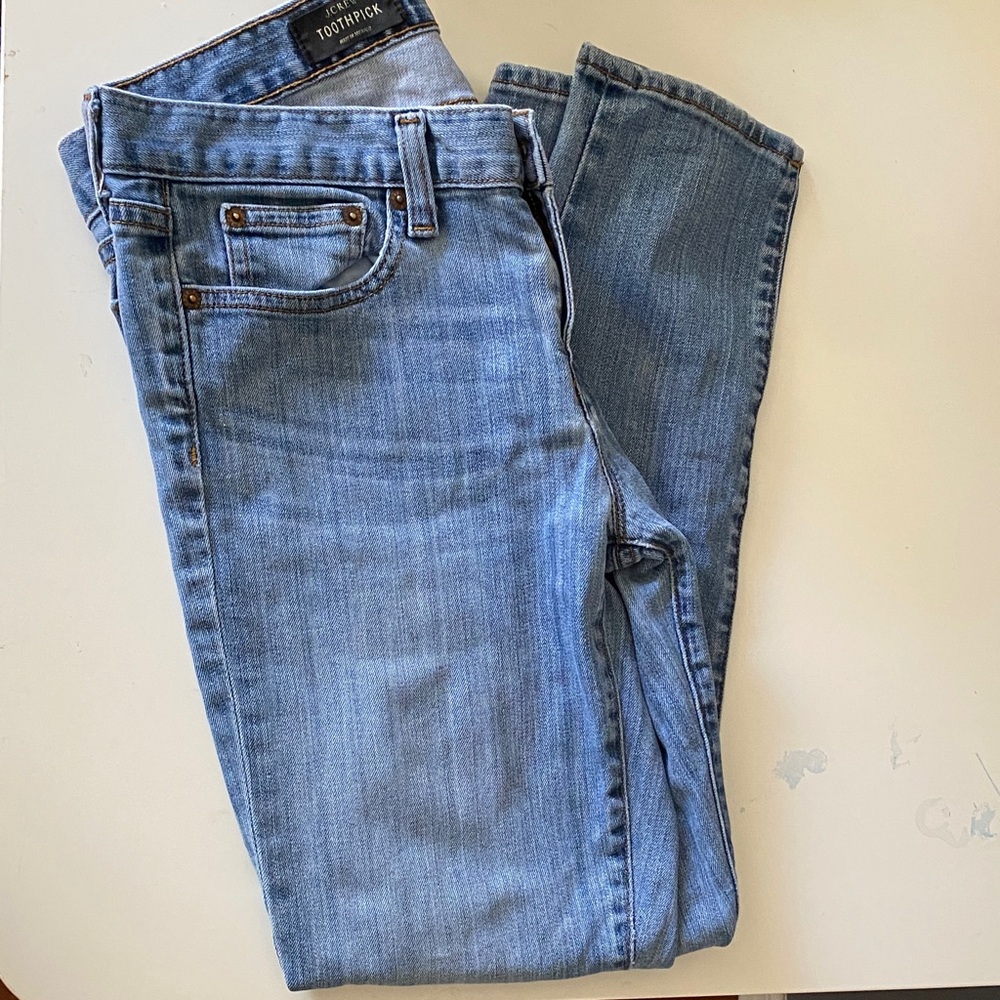 J. Crew Toothpick Women's Blue Jeans